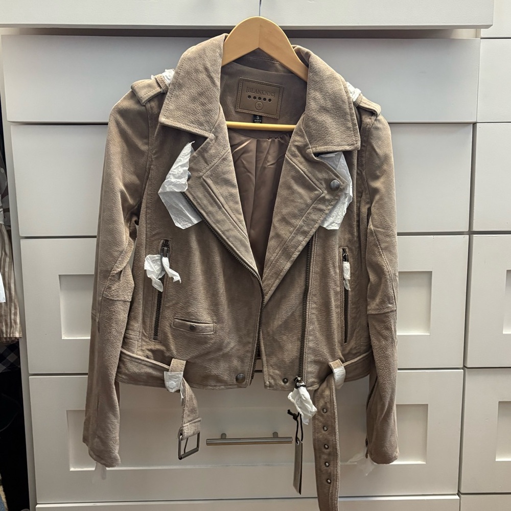 BLANK NYC Suede Tan Jacket